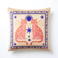 Cosmic Felines – Premium Velvet Cushion Cover (16x16)