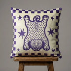 Mystic Panther – Premium Velvet Cushion Cover (16x16)
